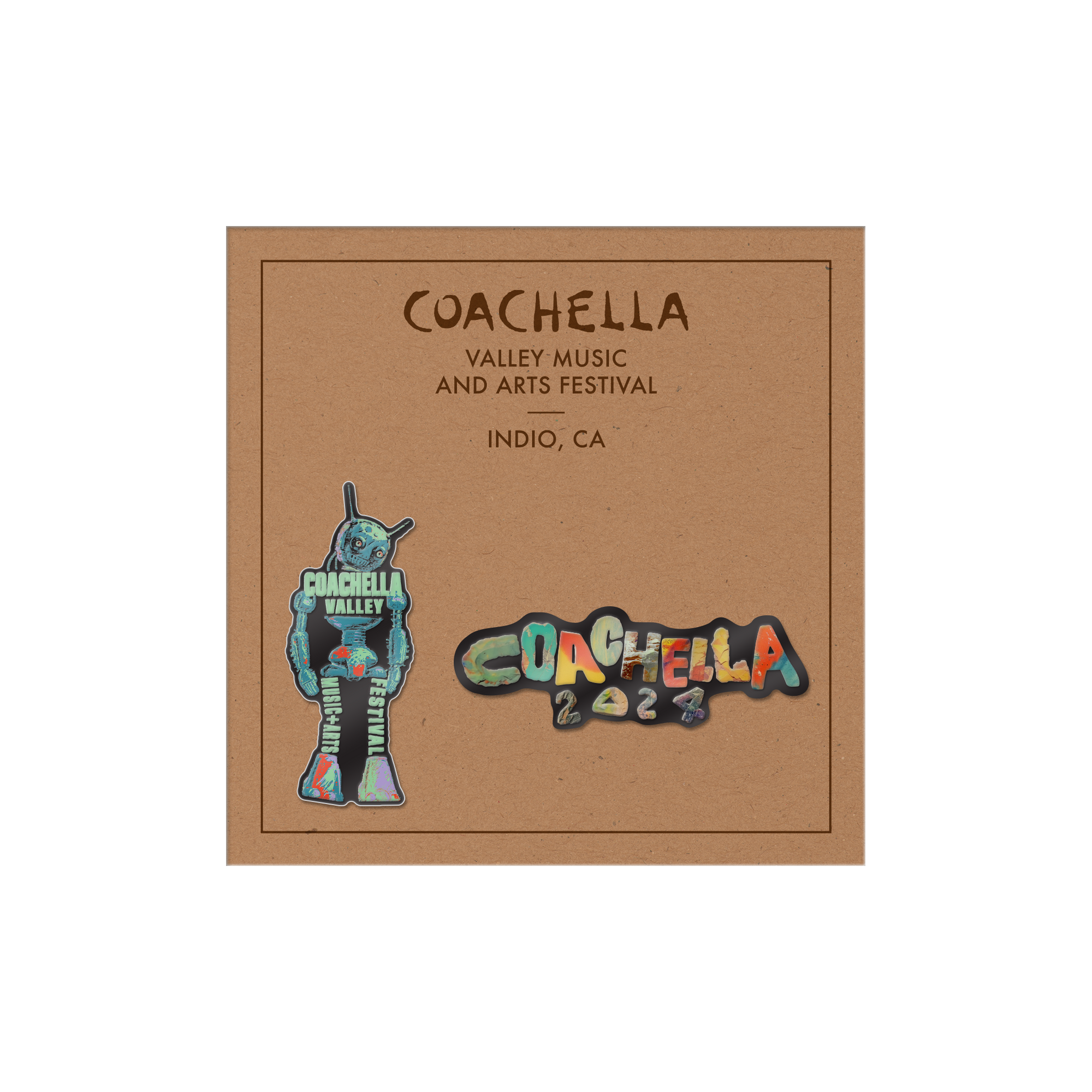 Coachella 2024 Pin Set